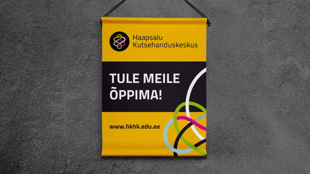 This project involved a new visual identity for Haapsalu Vocational education and training centre that focuses on lifelong learning and labour market survival skills.